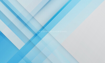 Modern abstract blue with white color background