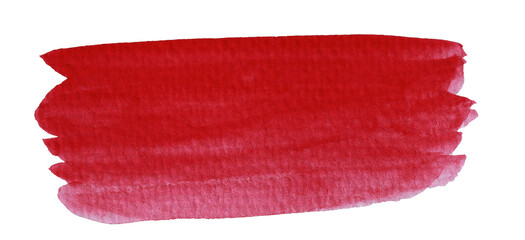 abstract red water color hand painted background, with copy space 