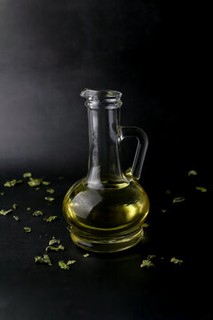 oil in a bottle