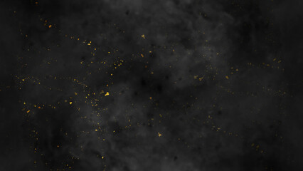 Black watercolor grunge background. Black gold marble texture background. Tiles luxury stone floor seamless glitter for interior and exterior. Abstract fog distressed vintage grunge.