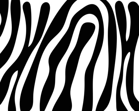 vector seamless zebra skin