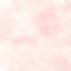Abstract pink watercolor stain with paper texture, background for template. invitation card. greeting card. wedding card
