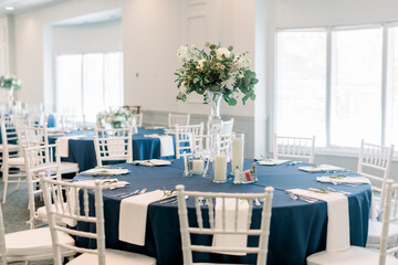 table setting in a restaurant