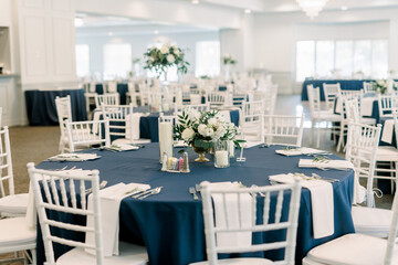 table setting in a restaurant