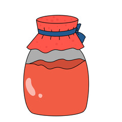 water bottle illustration