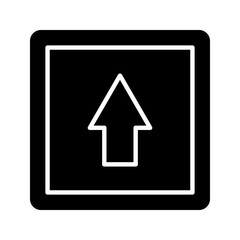 Square icon. sign for mobile concept and web design. vector illustration