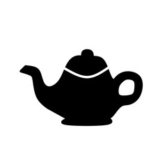 teapot isolated on white