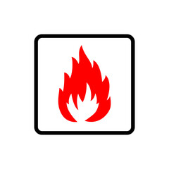 Vector illustration of fire