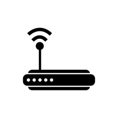 Internet wifi access point icon vector