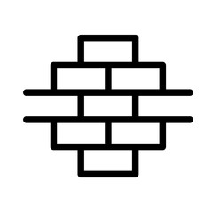 brick icon and logo, brick layer icons