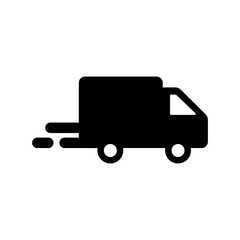 Freight delivery icon vector