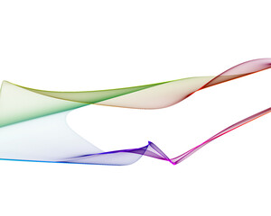 Naklejka premium colorful fractal graphic overlay