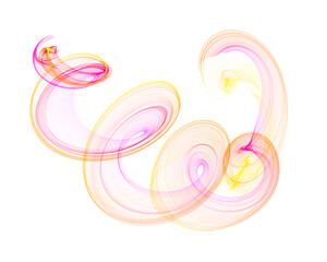 Obraz premium colorful fractal graphic overlay