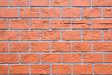 Red brick wall loft style