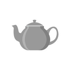 Vector illustration of a teapot