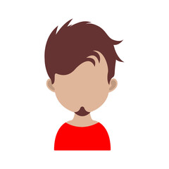 Vector illustration of people for avatars