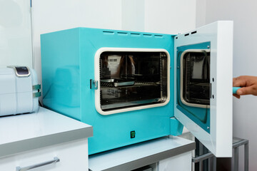 Washer Disinfector Machine, Using For Washing Of Surgical Instruments.