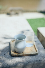 black drip coffee