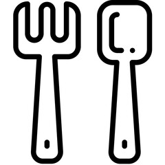 fork and spoon icon