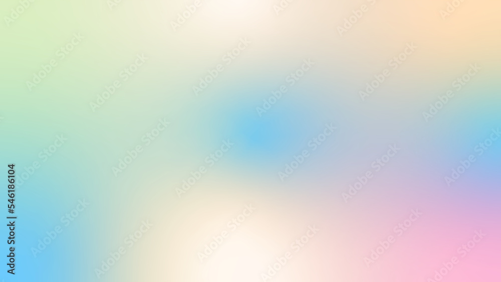Wall mural pastel gradient textured backgrounds. vector, can be used for web and print. you can use a grainy te