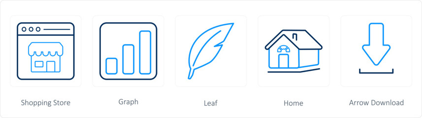 shopping store, graph