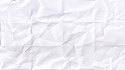 White Paper Texture background. Crumpled white paper abstract shape background with space paper for text
