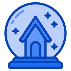 globe blue icon