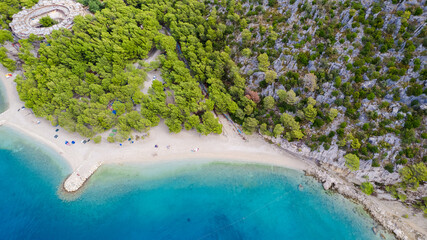 A panorama view of the beautiful 