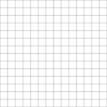 White Square Grid Background. Notebook Paper. Checkered Backdrop Of Map. Grid Paper Long Banner.