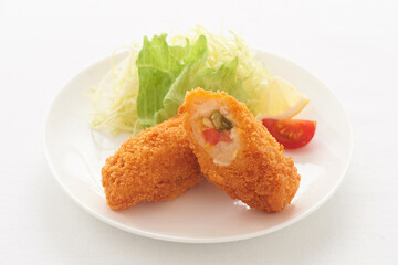 ササミのアスパラチーズ巻き