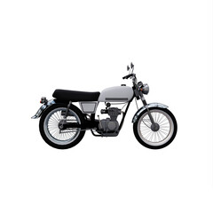 Obraz premium motorcycle isolated