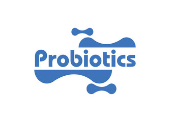 probiotics text	 - obrazy, fototapety, plakaty