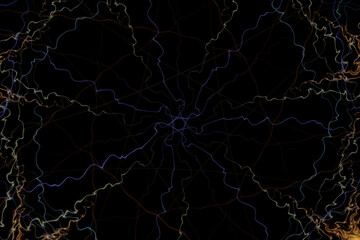 Abstract background shape design template, futuristic background, corner triangle art shape pattern, wall background. Transparent lines and spots. Texture backdrop, macro. Abstract art background