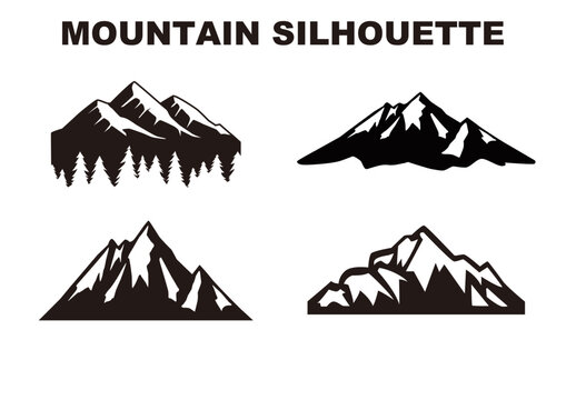 MOUTAIN SILHOUETT ILLUST
