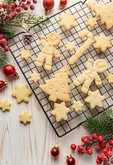 Tasty homemade Christmas cookies