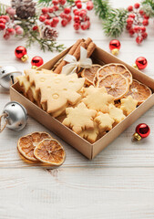 Tasty homemade Christmas cookies