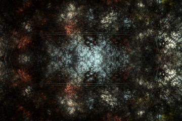 Abstract background shape design template, futuristic background, corner triangle art shape pattern, Multicoloured wall background. Transparent lines and spots. Abstract hand-painted image.