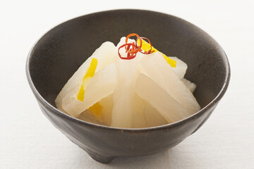 大根の漬物