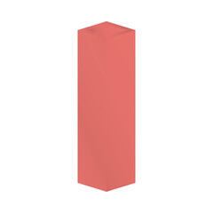 Pink 3d Business Shape 4
