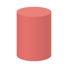 Pink 3d Business Shape 2