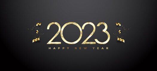 2023 Happy New Year Greeting Card