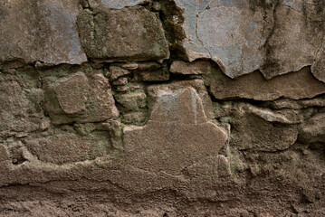 old stone wall background, texture