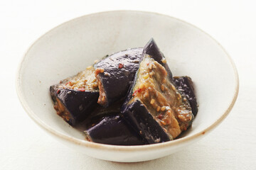 茄子の味噌炒め