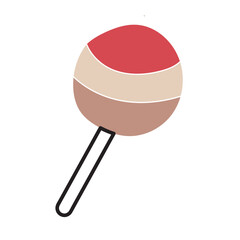 Lollipop Hand drawn decorative element