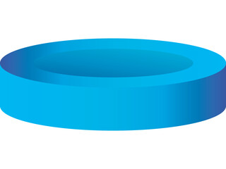 3d Gradient Tube Podium 1