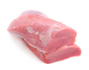 Two pieces of beef meat.