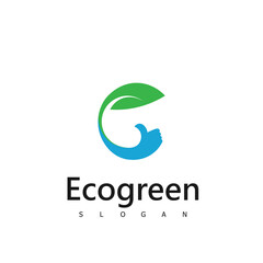 eogreen logo nature symbol logo