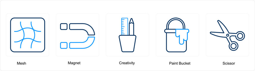 mesh, magnet, creativity