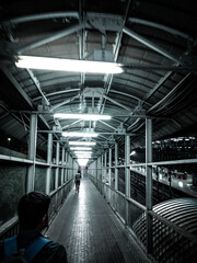 Bridge in the Railway Station.
Lights in the Bridge of Railway Station 