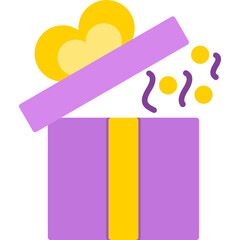 Fototapeta premium Surprise Box Icon